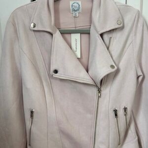 Pink Suede Jacket